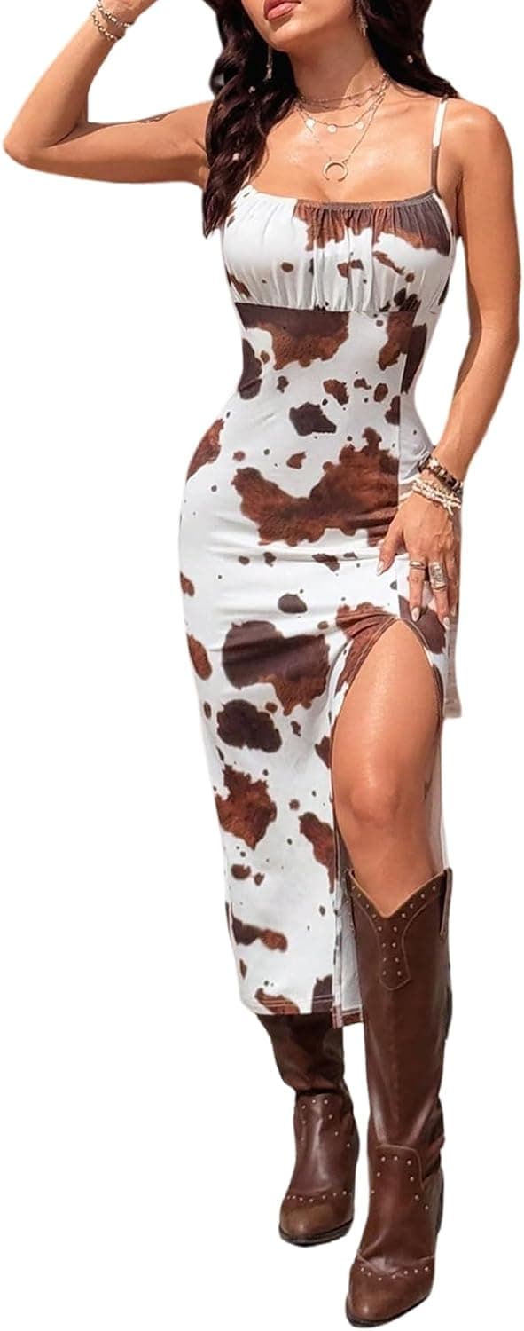 Verdusa rodeo bodycon dress