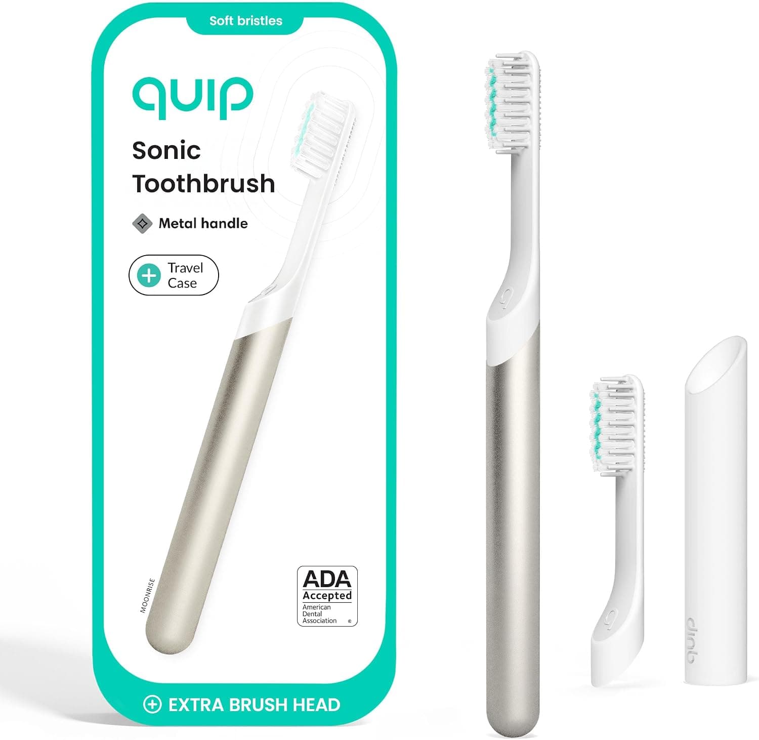 Quip electric toothbrush travel set
