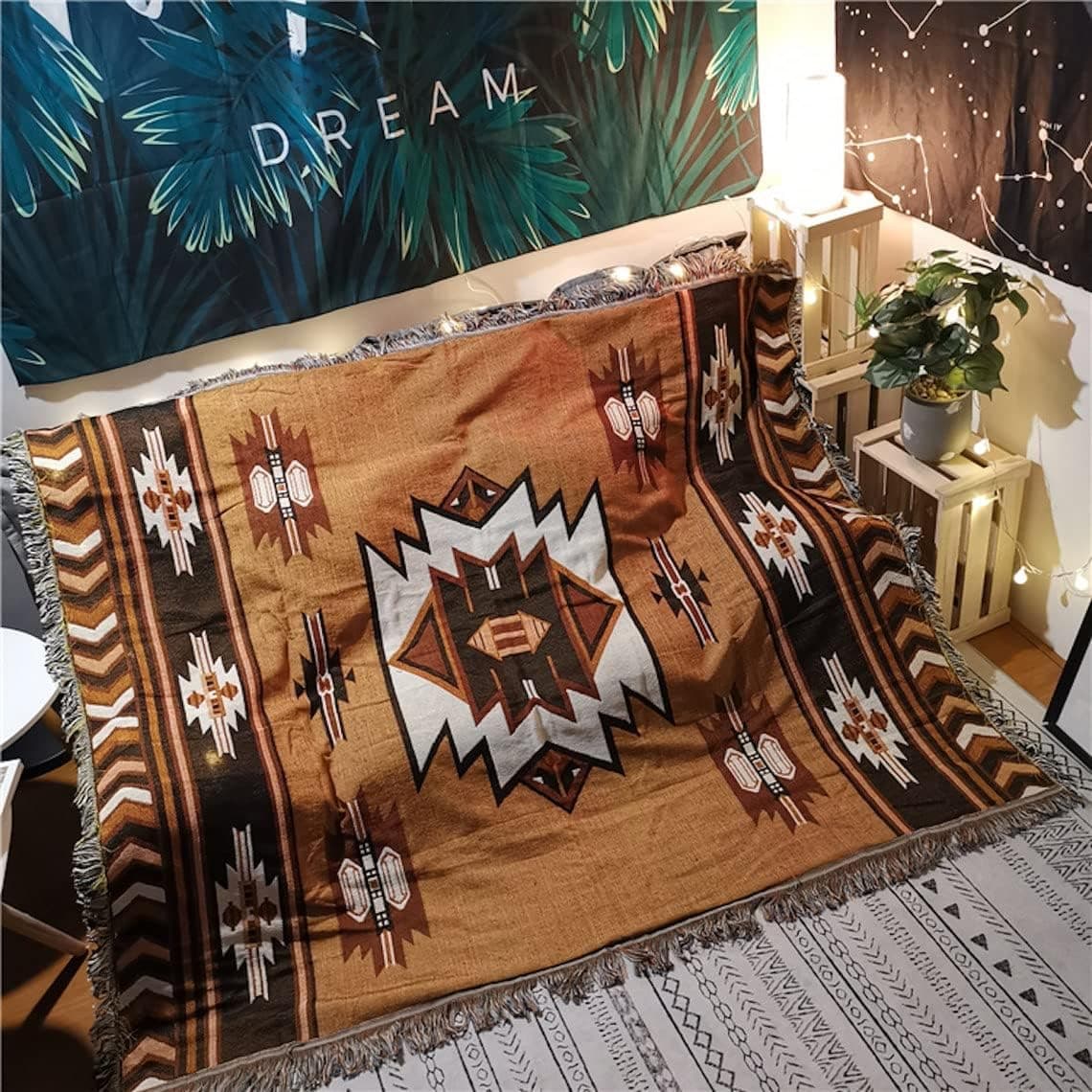 CCHYF Aztec throw blanket