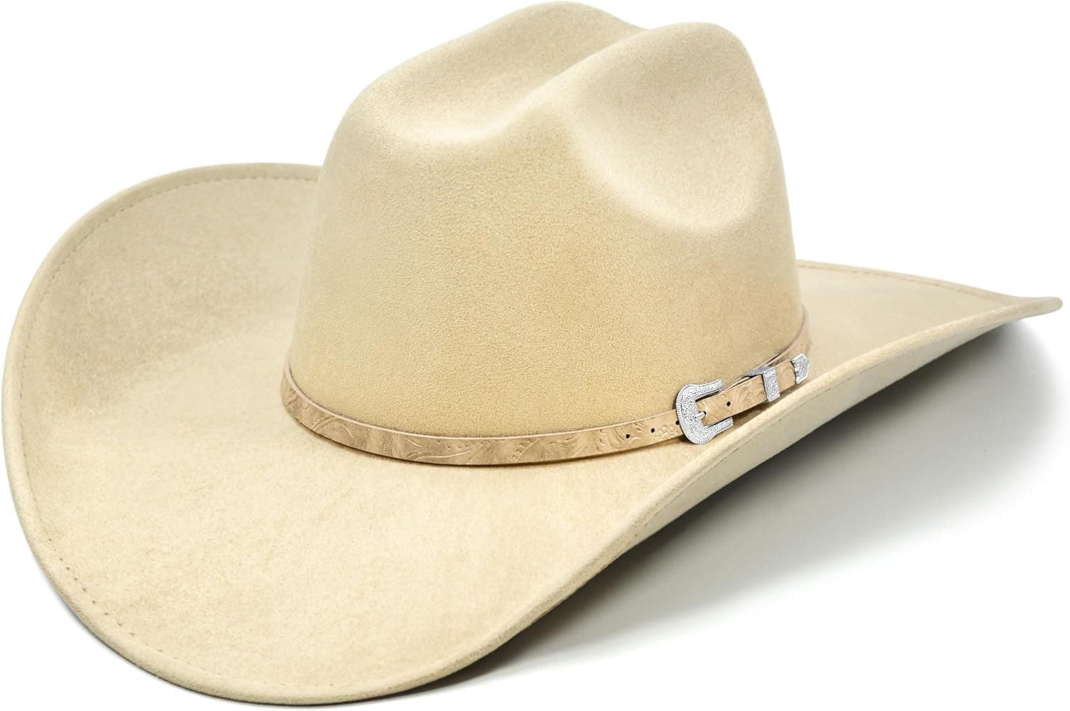 Fluffy Sense shapeable felt cowboy hat