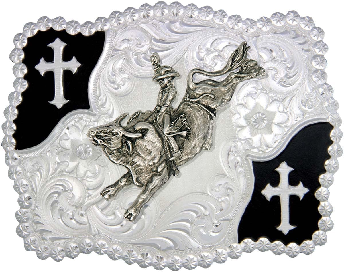 Montana Silversmiths Bull Rider trophy buckle