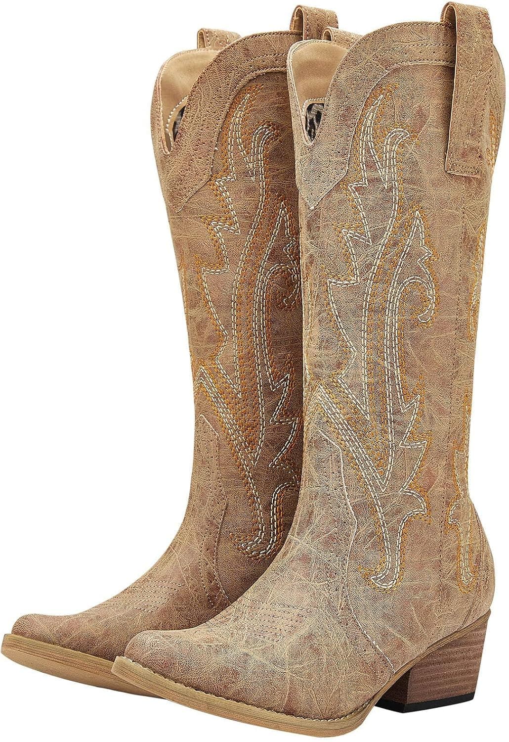 HISEA Rollda cowgirl boots