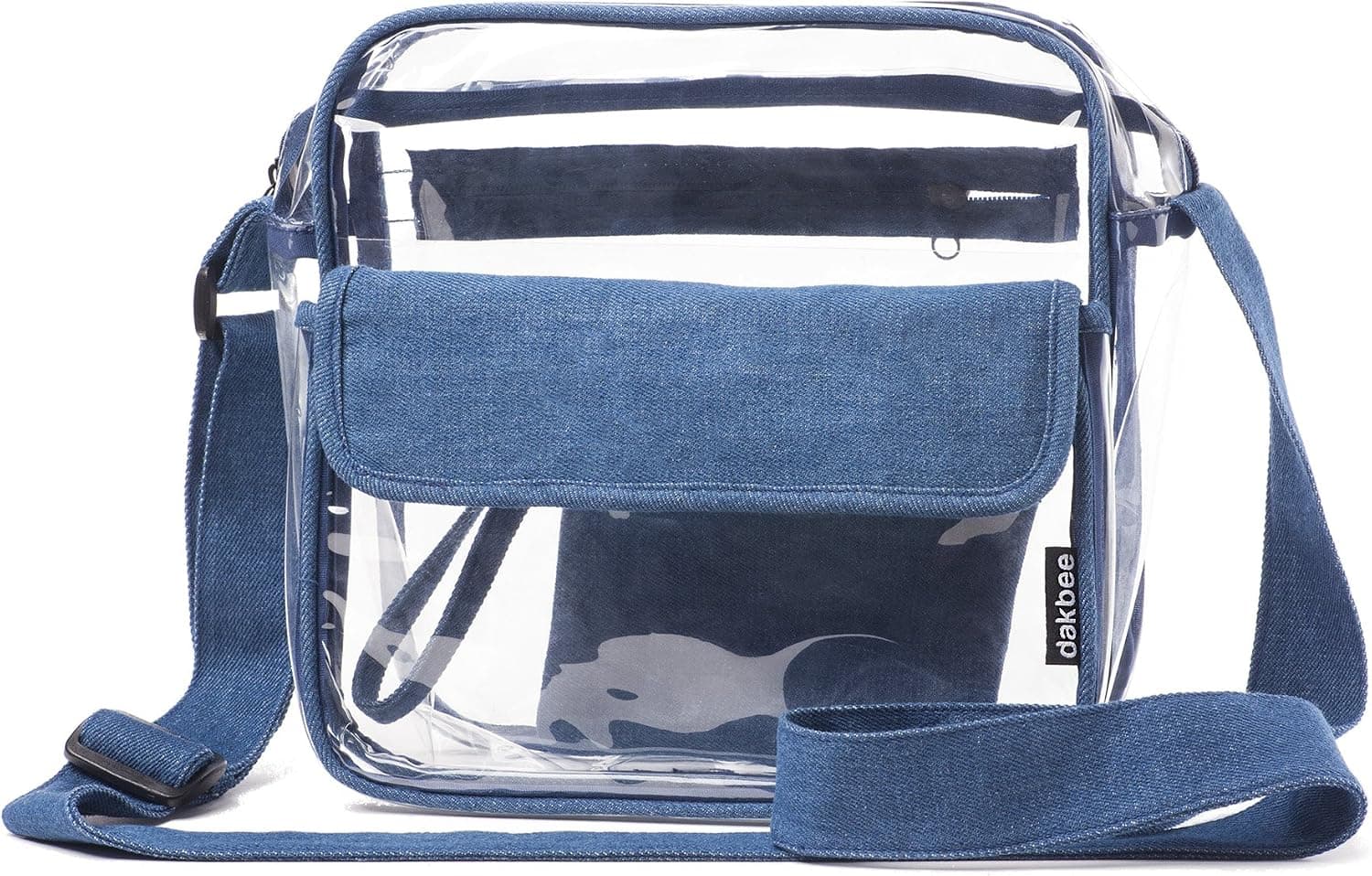 Clear stadium-approved crossbody