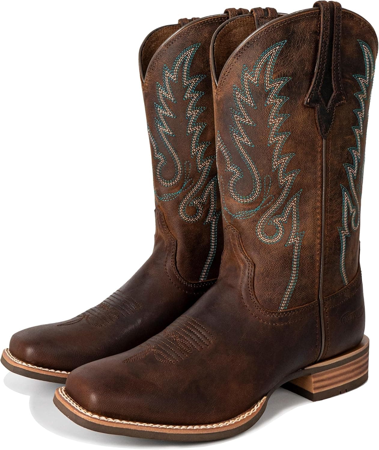 Palitutu sheepskin square-toe boots