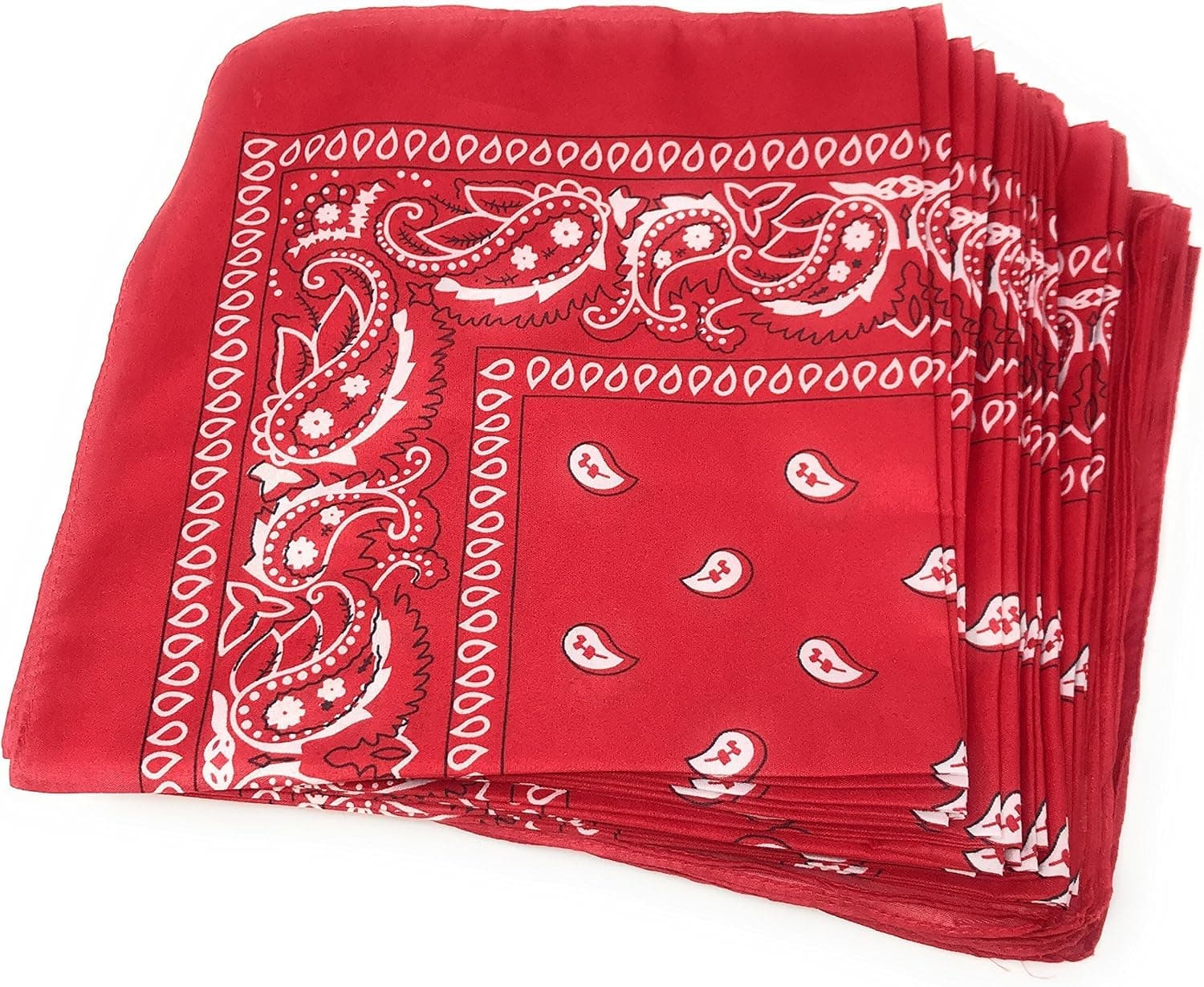 Paisley neck bandanas (50pk)